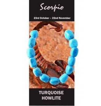 Scorpio Natural Jewellery Bracelet